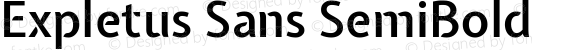 Expletus Sans SemiBold