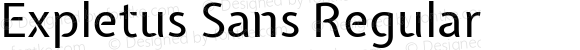 Expletus Sans Regular