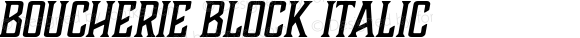 BoucherieBlock-Italic