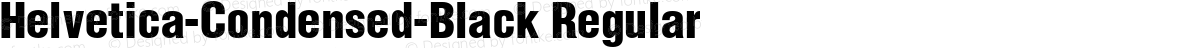 Helvetica-Condensed-Black Regular