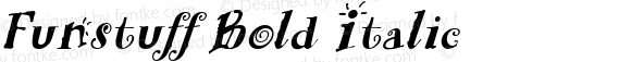 Funstuff Bold Italic