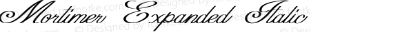 Mortimer Expanded Italic
