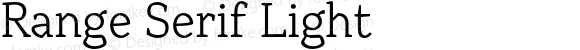 Range Serif Light
