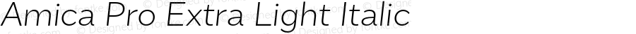 AmicaPro-ExtraLightItalic