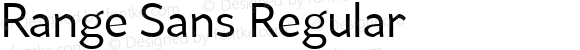 RangeSans-Regular