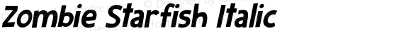 Zombie Starfish Italic