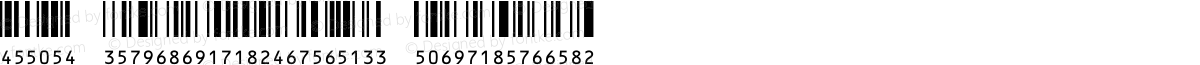 MRV Code128cXSA Regular