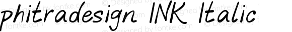 phitradesign INK Italic