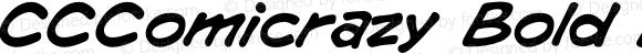 CCComicrazy Bold Italic