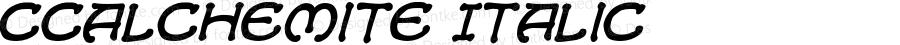 CCAlchemite Italic