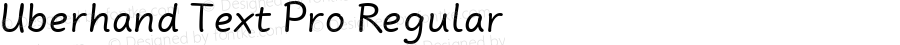 Uberhand Text Pro