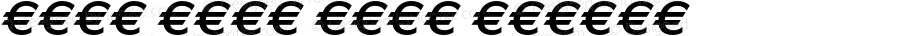 Euro Sans Bold Italic