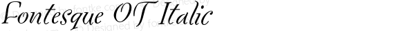 FontesqueOT-Italic