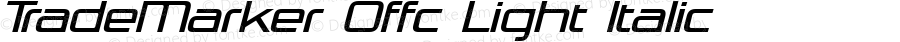 TradeMarker Offc Light Italic
