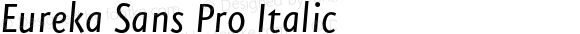 EurekaSansPro-RegularItalic