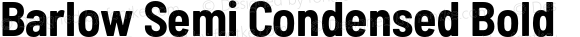 Barlow Semi Condensed Bold