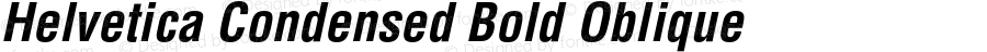 Helvetica-Condensed-BoldObl