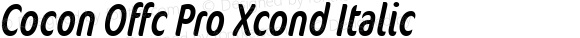 Cocon Offc Pro Xcond Italic