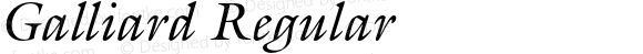 Galliard-Italic