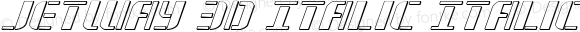 Jetway 3D Italic Italic