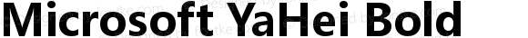 Microsoft YaHei Bold