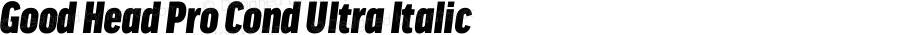 Good Head Pro Cond Ultra Italic