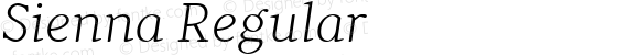 Sienna Thin Italic