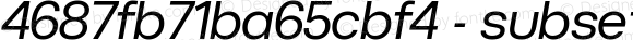 4687fb71ba65cbf4 - subset of BC Novatica Italic
