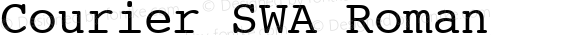 Courier SWA Roman mfgpctt-v1.32 Tue May 5 12:55:24 EDT 1992