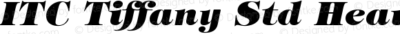 ITC Tiffany W05 Heavy Italic