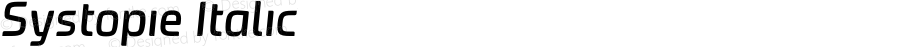 Systopie Italic