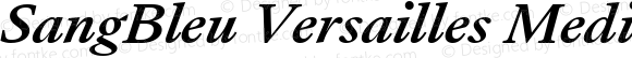 SangBleu Versailles Medium Italic