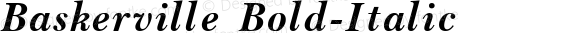 Baskerville Bold-Italic