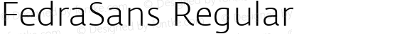 FedraSans Regular