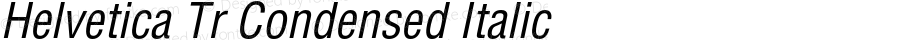HelveticaTr-CondensedItalic