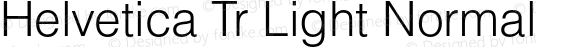 Helvetica-LightNormalTr