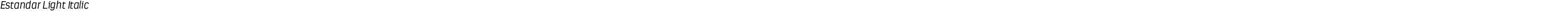 Estandar Light Italic