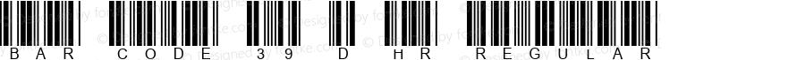 Bar Code 39 d HR