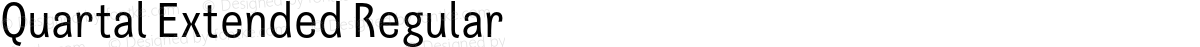 Quartal Extended Regular