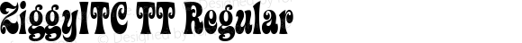 ZiggyITC TT Regular Macromedia Fontographer 4.1.3 10/23/96