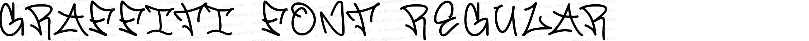 Graffiti font