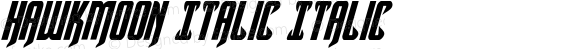 Hawkmoon Italic Italic