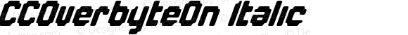 CCOverbyteOn-Italic