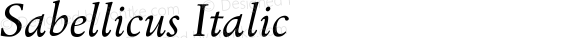 Sabellicus Italic