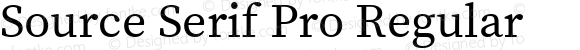 Source Serif Pro Regular