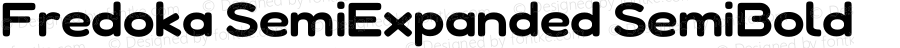 Fredoka SemiExpanded SemiBold
