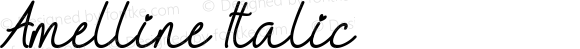 Amelline Italic