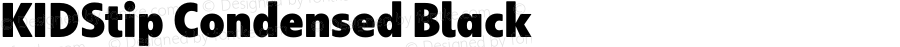 KIDStip Condensed Black