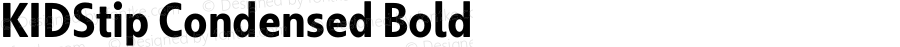 KIDStip Condensed Bold