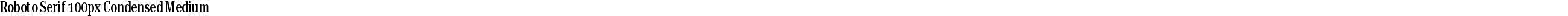 Roboto Serif 100px Condensed Medium